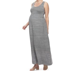 NWT a:glow Maternity Essential Maxi Dress Size S